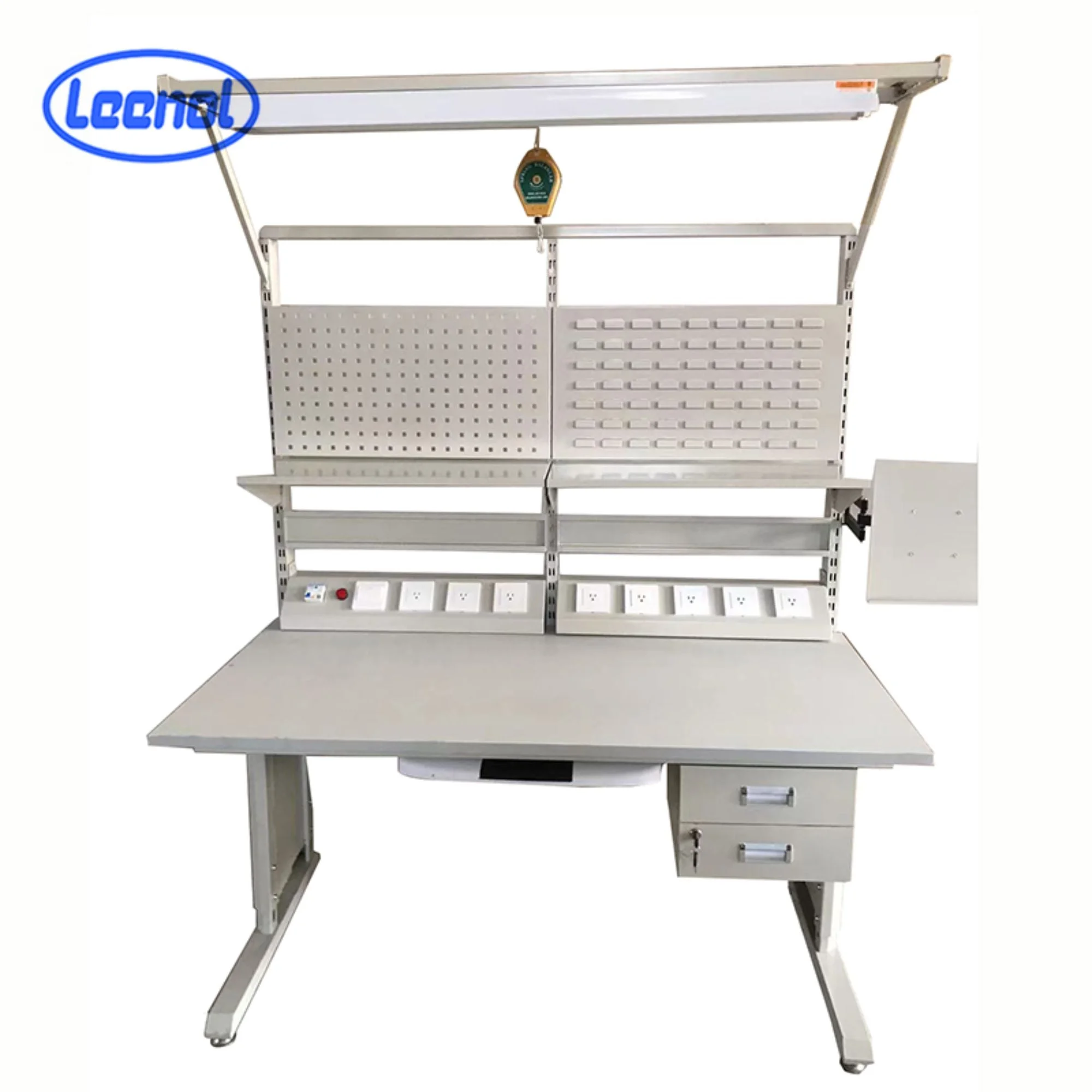 Poste de montage modulaire avec porte-documents SAW02