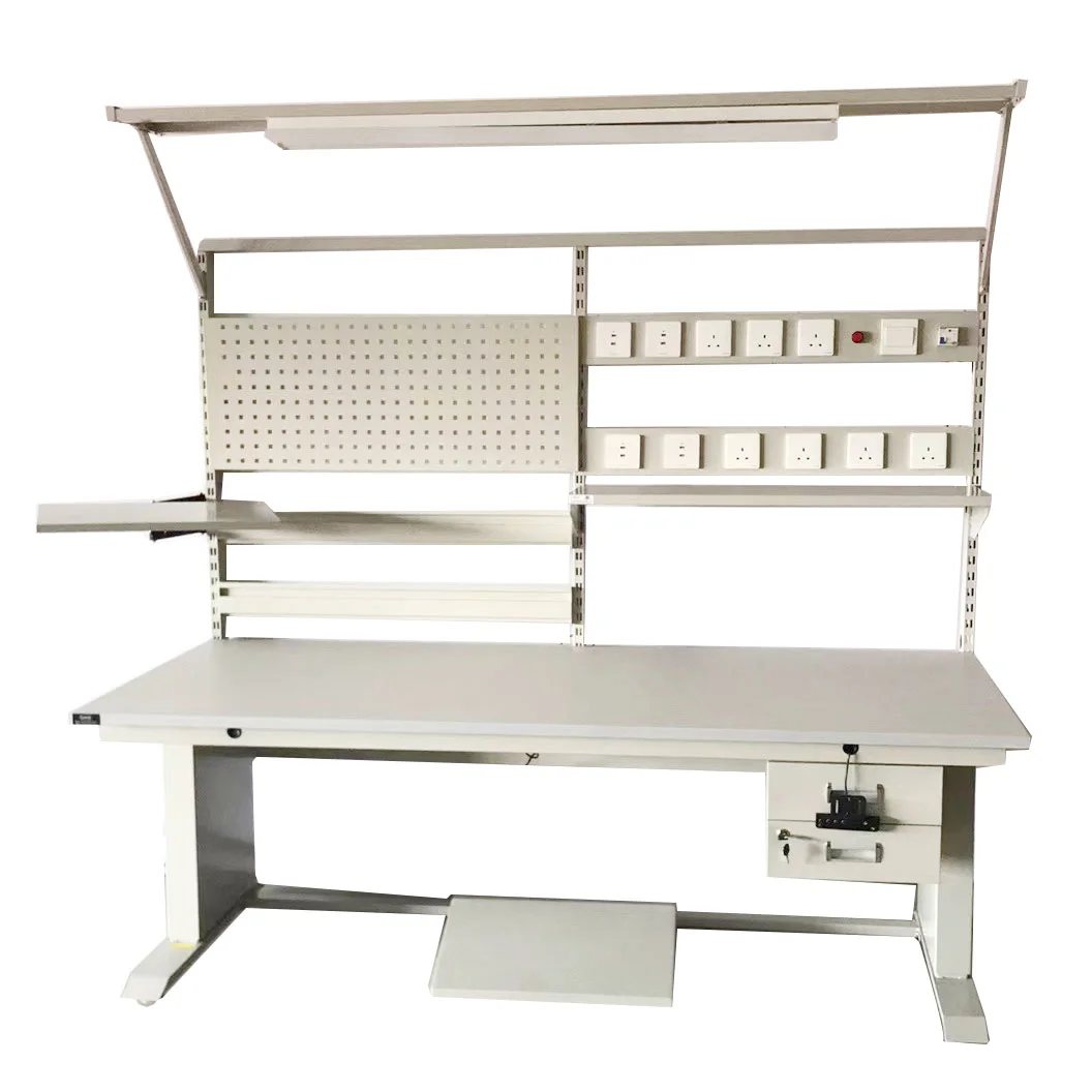Poste électrique avec tiroirs et support latéral LN-SAW_058