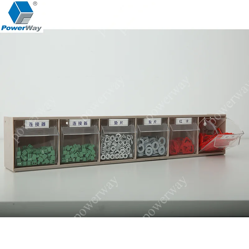 Module de 6 bacs basculants T6