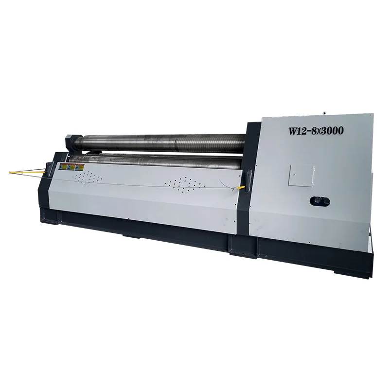 Rouleuse à quatre rouleaux de 3 m W12-8×3000
